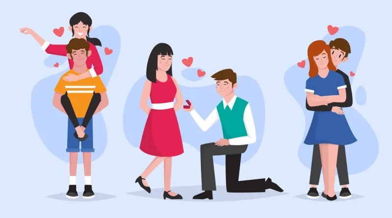 Secret relationships between young boys and girls