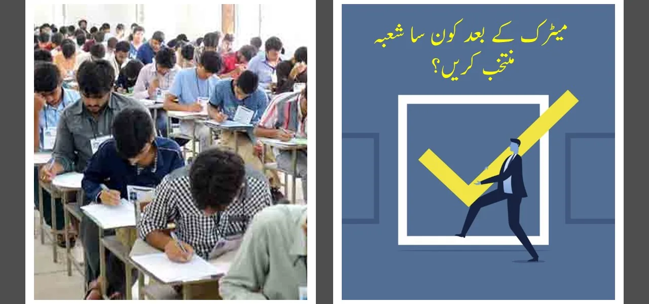 Which field to choose after matric shabash pakistani blogs in urdu میٹرک کے بعد