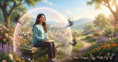 Do not let negative thoughts come near you shabash pakistan blogs in urdu منفی خیالات کو اپنے قریب نہ آنے دیں