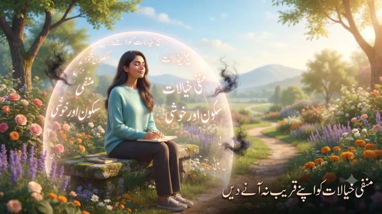Do not let negative thoughts come near you shabash pakistan blogs in urdu منفی خیالات کو اپنے قریب نہ آنے دیں