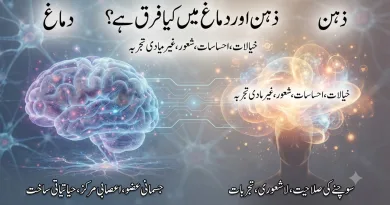 Difference between the mind and the brain shabash pakistan blogs in urdu ذہن اور دماغ